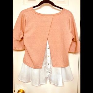 Jane & Delancey flowy top size small